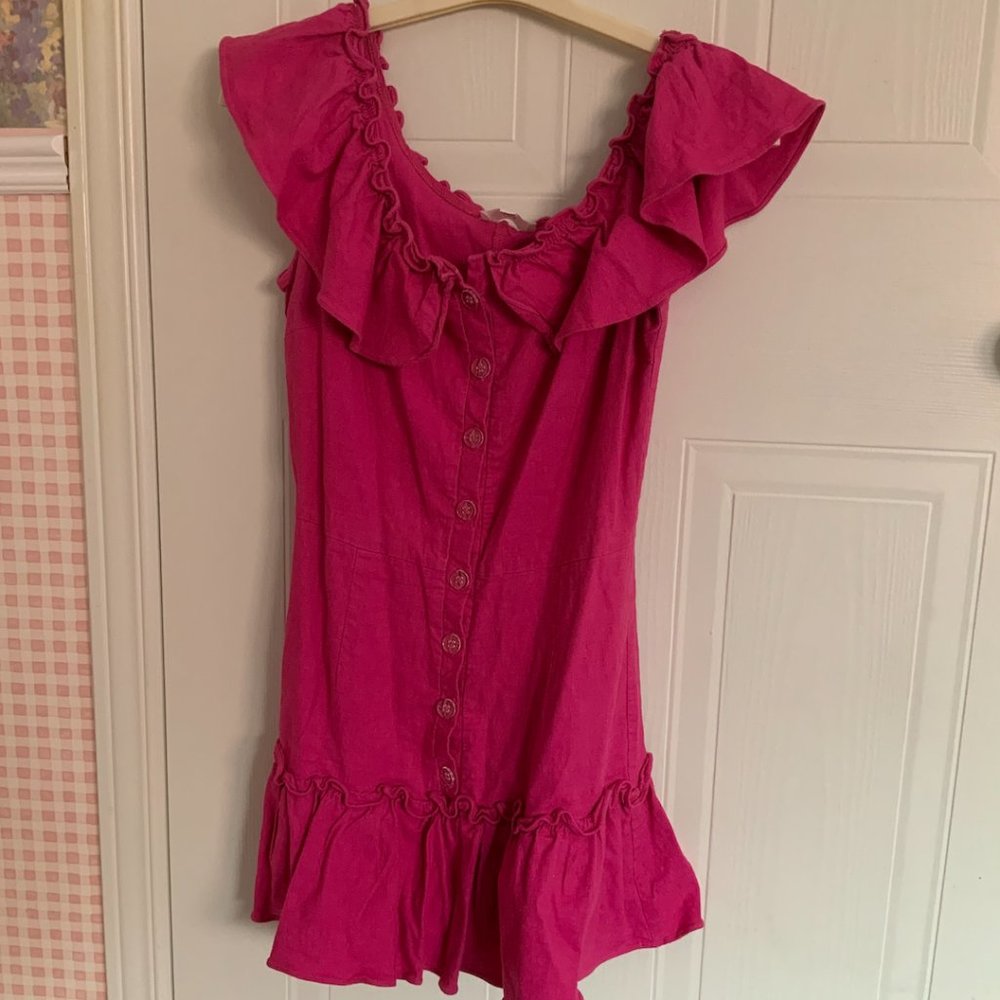 LPA Hot Pink Romper